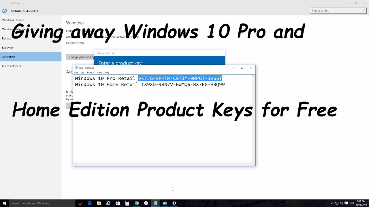 Windows 10 Pro Keygen